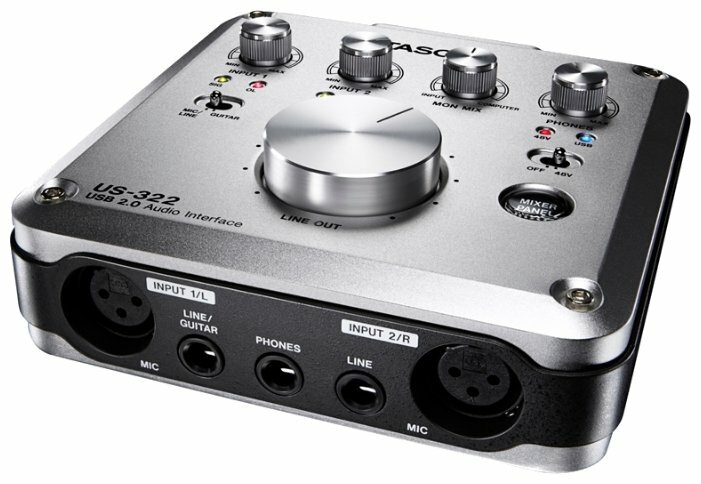 Внешняя звуковая карта Tascam US-322