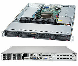SYS-5019S-M Сервер SuperMicro SuperServer 1u no cpu(1) e3-1200v5