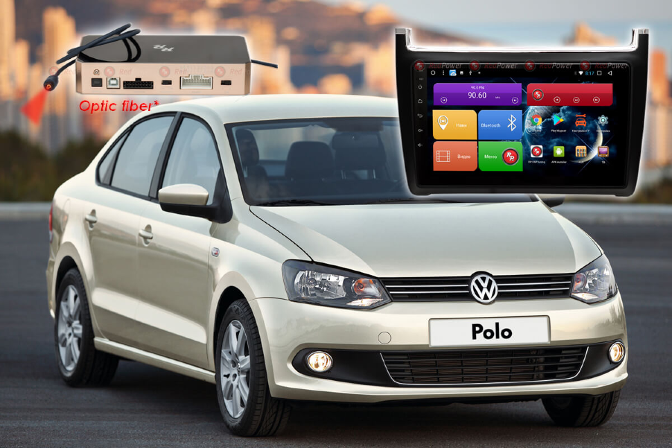 Штатное головное устройство RedPower 51134 для Volkswagen Polo на android 8