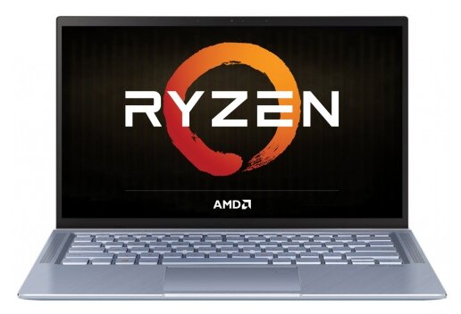 Ноутбук ASUS ZenBook 14 UM431DA-AM038T (AMD Ryzen 7 3700U 2300MHz/14quot;/1920x1080/8GB/512GB SSD/DVD нет/AMD Radeon RX Vega 10/Wi-Fi/Bluetooth/Windows 10 Home)