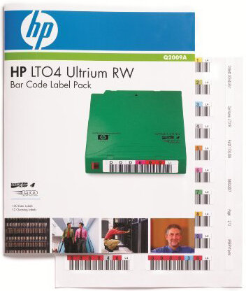 Наклейка HP Ultrium4 1.6TB (Q2009A)