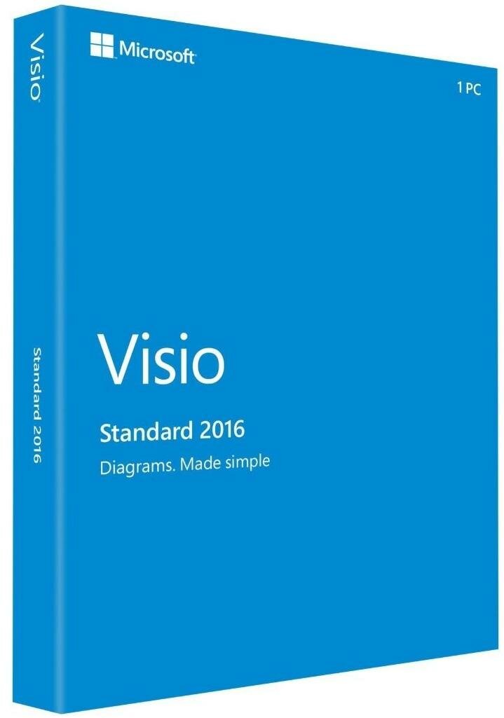 Microsoft Visio 2016 Standard ESD D86-05549