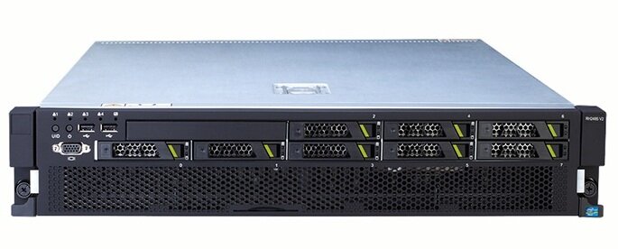 02310WBR Cервер Huawei Tecal RH2288V2 E5-2650v2 Rack(2U)/1xXeon8C 2.6GHz(20MB)/1x16GbR2D_1866/SR320BCwFBWC1Gb/RAID0/1/10/5/50/6/60)/noHDD(8)SFF/noDVD/IPMI/4x1GbEth/Rail/2x800Plat