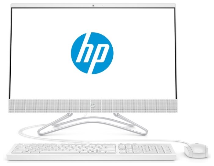 Моноблок HP 22-c0010ur / (21.5quot; 1920x1080/ Pentium Quad Core J5005 1500MHz/ Free DOS/ HDD 500Gb// 4Gb/ Intel UHD Graphics 605 64Mb)/ DVD±RW// Белый/ 4HE00EA