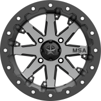 MSA M21 LOK Charcoal Tint, R14x7, 4x137 диск колесный с бедлоком для квадроциклов BRP Can-Am M21-04737