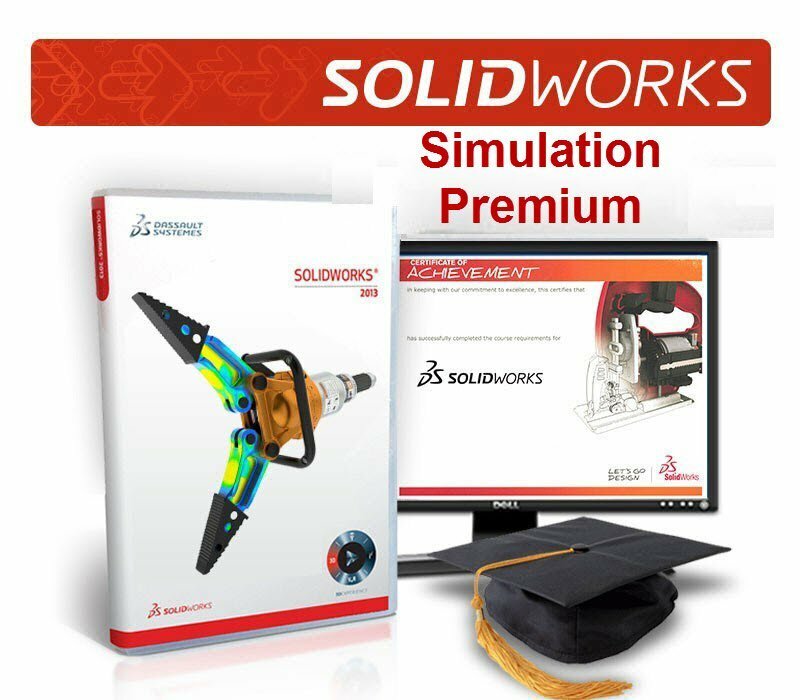 Программное обеспечение Dassault Systemes SOLIDWORKS Simulation Premium Term License