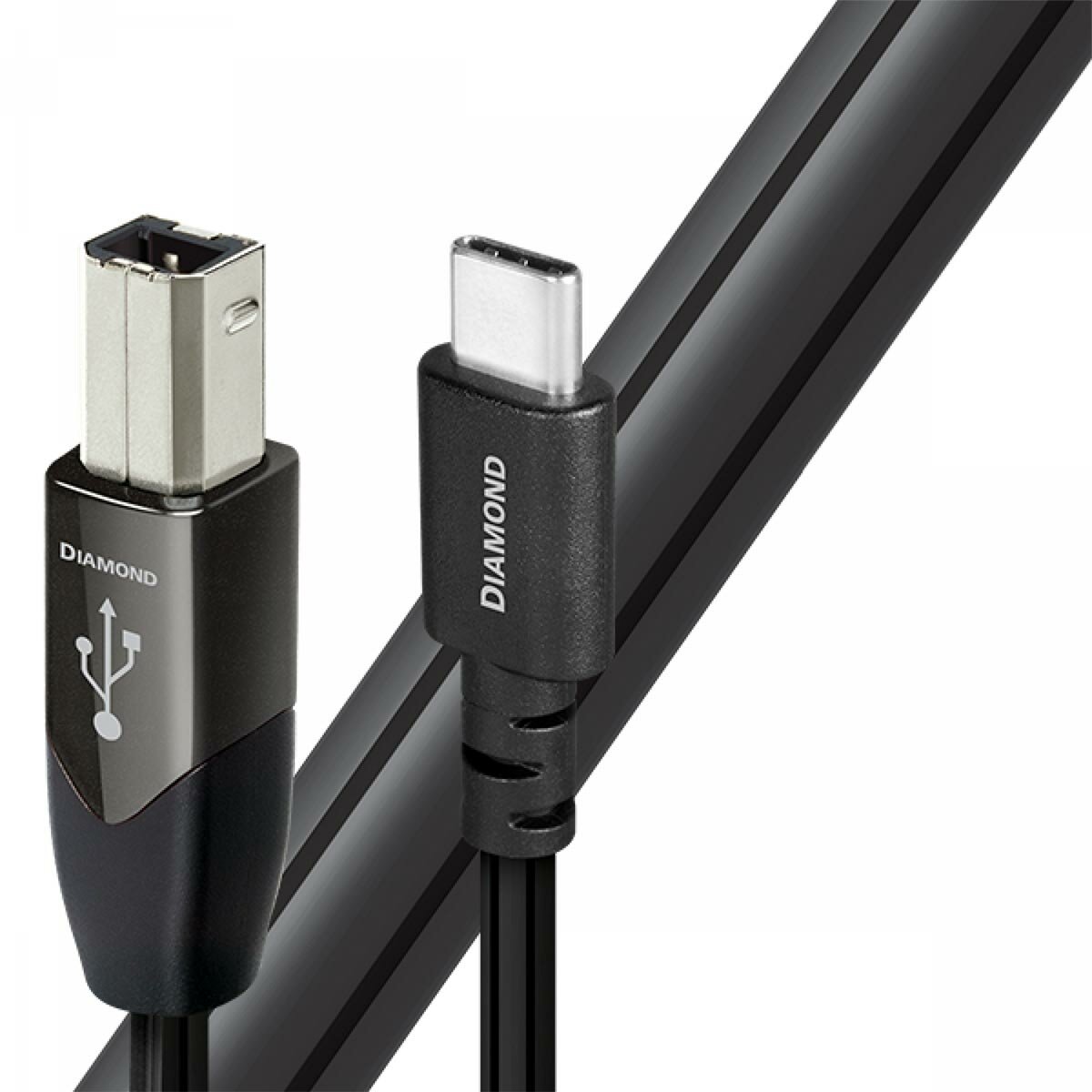 USB, Lan Audioquest Diamond USB-C - USB-B, 1.5 м