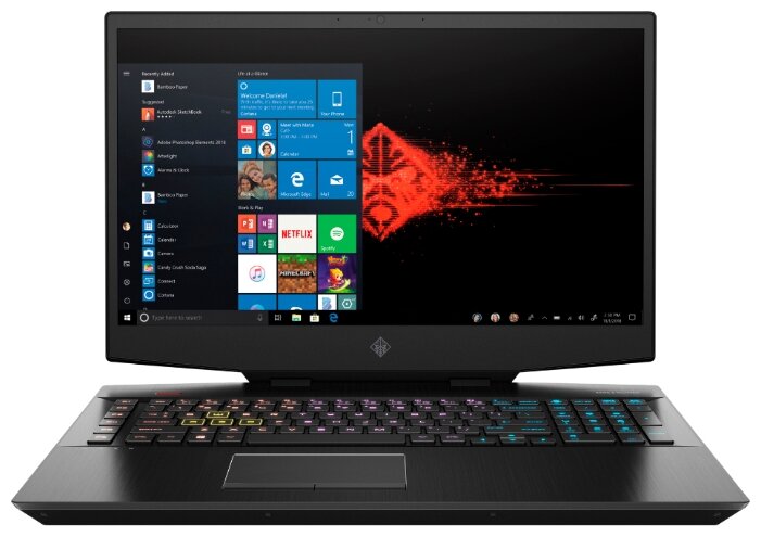 Ноутбук HP OMEN 17-cb0036ur (Intel Core i7 9750H 2600 MHz/17.3quot;/1920x1080/16GB/512GB SSD/DVD нет/NVIDIA GeForce GTX 1660 Ti/Wi-Fi/Bluetooth/Windows 10 Home)