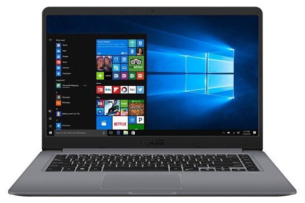 Ноутбук ASUS VivoBook 15 K510UN-BQ502 (Intel Core i5 8250U 1600MHz/15.6quot;/1920x1080/8GB/128GB SSD/1000GB HDD/DVD нет/NVIDIA GeForce MX150 2GB/Wi-Fi/Bluetooth/Endless OS)