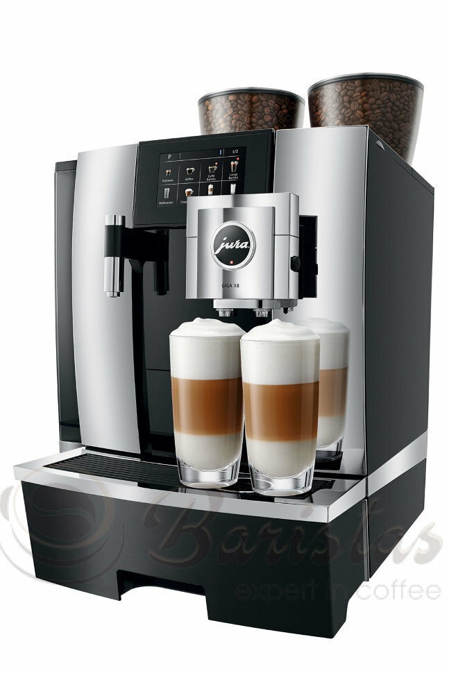 Jura Giga X8c Gen2 Alu Black (с подключением) автоматическая кофемашина