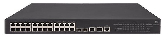 Коммутатор Hewlett Packard Enterprise OfficeConnect 1950-24G-2SFP+-2XGT-PoE+