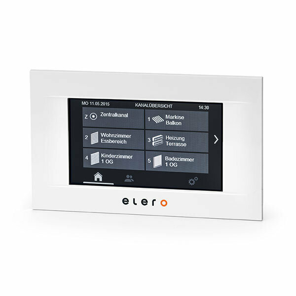 Elero MultiTec Touch-868 in white