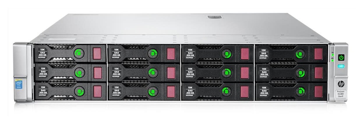 Сервер HPE Proliant Proliant DL380 Gen10 Silver 4208 Rack(2U)/Xeon8C 2.1GHz(11MB)/1x16GbR2D_2933/S100i(ZM/RAID 0/1/10/5)/noHDD(12up)LFF/noDVD/ iLOstd/6HPFans/4x1GbEth/EasyRK/1x500wPlat(2up) P02463-B21