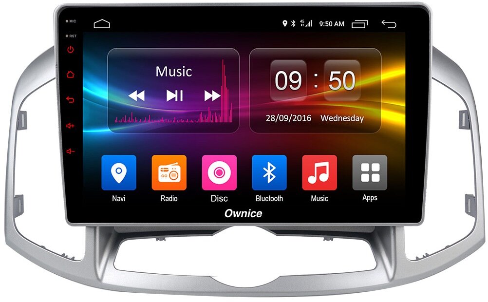 Штатное головное устройство Chevrolet Captiva 2011-2015 на Android 9.0 Carmedia OL-1276-P5