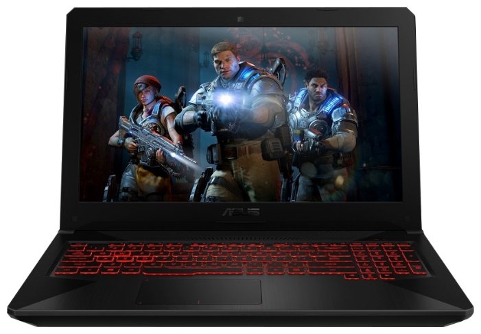 Ноутбук ASUS TUF Gaming FX504GD-E41146T (Intel Core i5 8300H 2300MHz/15.6quot;/1920x1080/8GB/128GB SSD/1000GB HDD/DVD нет/NVIDIA GeForce GTX 1050 2GB/Wi-Fi/Bluetooth/Windows 10 Home)