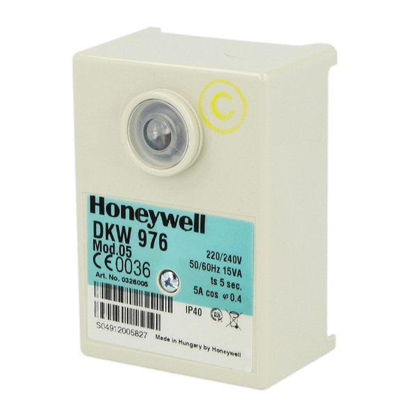 Топочный автомат Honeywell DKW976mod.05