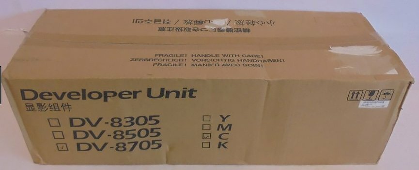 KYOCERA Узел проявки TASKalfa 6550ci/7550ci DV-8705C Техническая упаковка для СЦ. Не подлежит розничной продаже! (DV-8705C тех. упаковка)