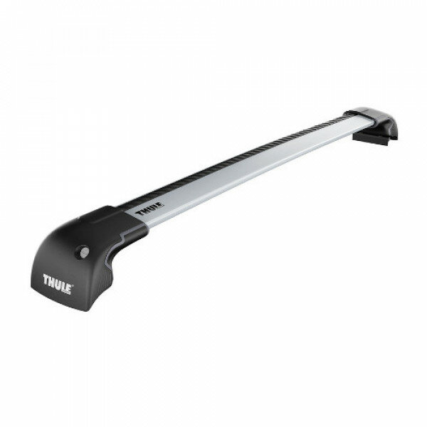 Багажник Thule WingBar Edge на крышу автомобиля BMW 1-series с 2004 г. в штатное место (серебристая крыловидная дуга)