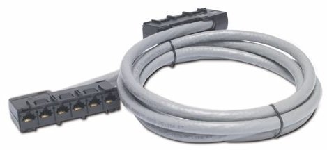 Кабель APC DDCC5E-041 CAT5e UTP CMR Gray, 6xRJ-45 Jack to 6xRJ-45 Jack, 41ft (12,5m)