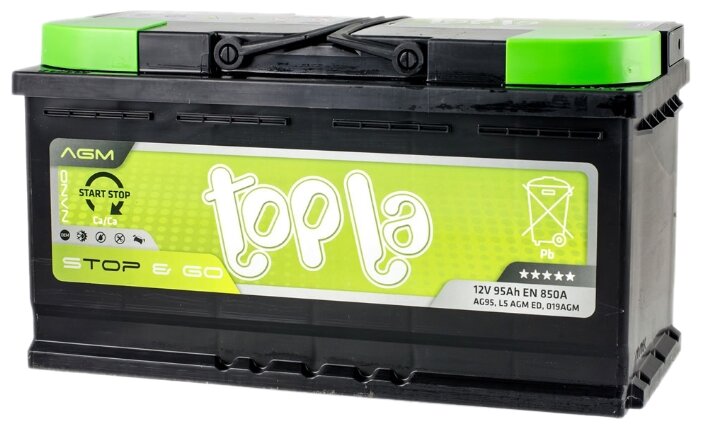 Аккумулятор Topla AGM StopGo 114090
