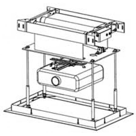Крепление для мультимедиа проектора AEROLIFT 25 220V Draper