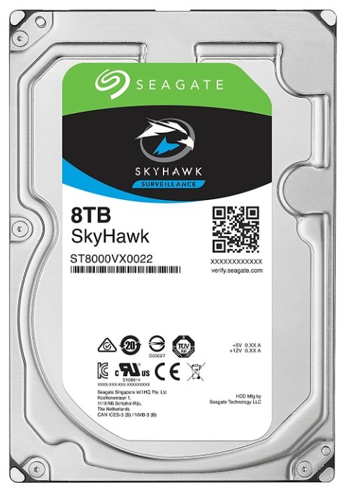 Жесткий диск Seagate SkyHawk 8 TB ST8000VX0022