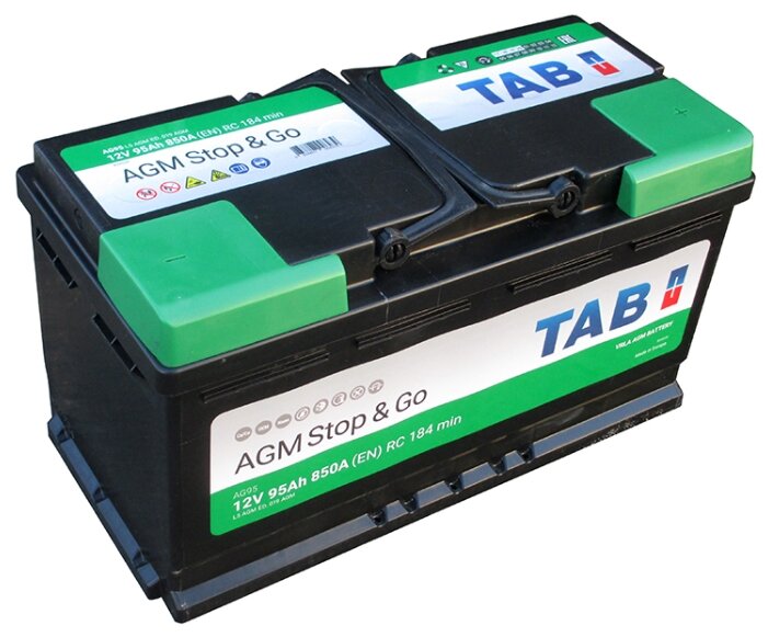 Автомобильный аккумулятор TAB AGM StopGo AG95 (213090)