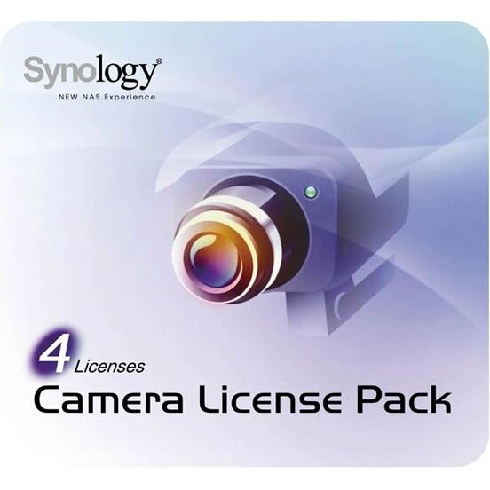 Лицензия SYNOLOGY для 4-х IP-камер (Camera License Pack 4)