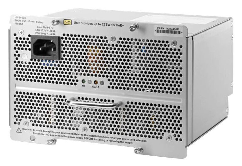 Блок питания HPE J9828A 5400R 700W PoE+ zl2