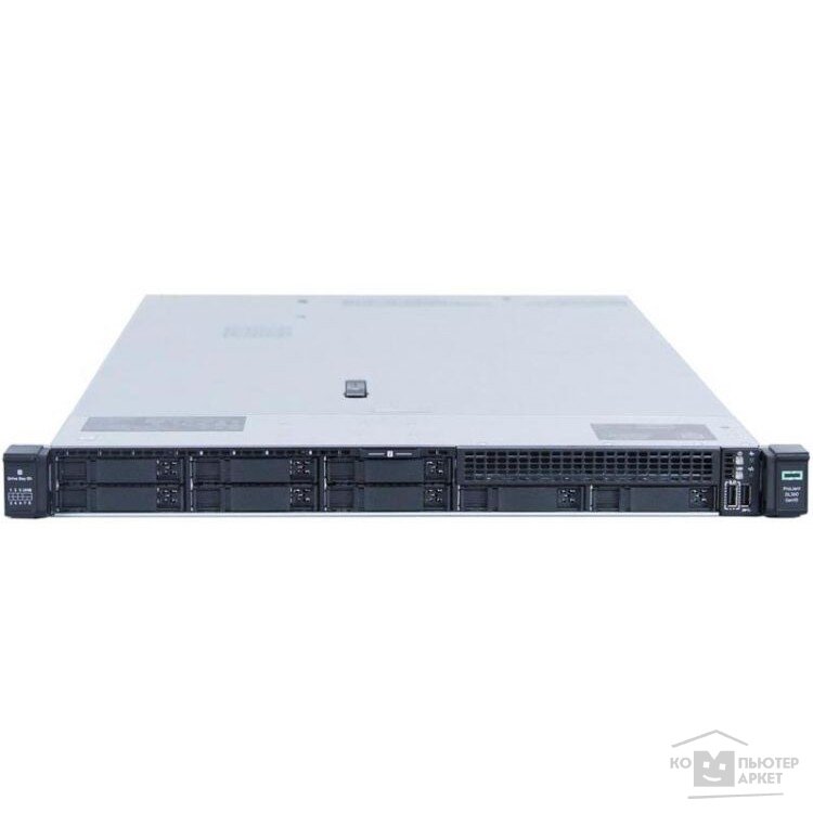 Hp Сервер E DL360 Gen10, 1x 6242 Xeon-G 16C 2.8GHz, 1x32GB-R DDR4, P408i-a 2GB RAID 1+0 5 5+0 6 6+0 1+0 ADM noHDD 8 10+1 SFF 2.5quot; 1x800W up2 , 2x 10 25GbE SFP28 FLR, noDVD, iLO5, Rack1U, 3-3-3