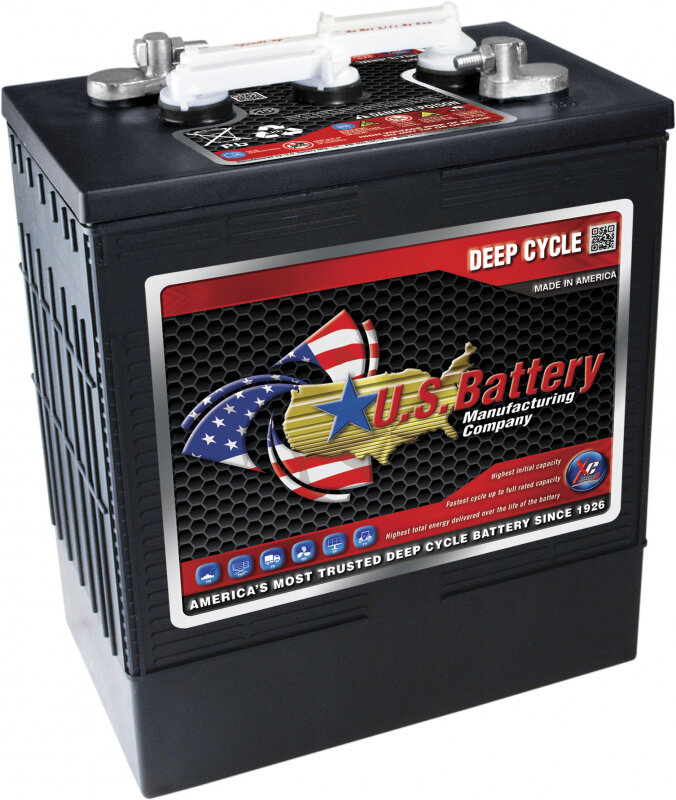 Аккумуляторная батарея тяговая U.S.BATTERY US 305 E XC2, 6V 245 ah (C5)