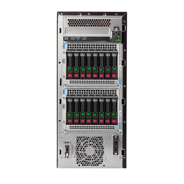 Сервер HPE ML110 Gen10, 1x 4210R Xeon-S 10C 2.4GHz, 1x16GB-R DDR4, P408i-p/2GB (RAID 1+0/5/5+0/6/6+0/1+0 ADM) noHDD (8/16 SFF 2.5quot; HP) 1x800W (up2), 2x1Gb/s, noDVD, iLO5, Tower-4,5U, 3-3-3