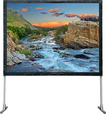 Экран Lumien LMF-100130 Master Fold 165x282 см (120quot;), (раб. область 149х266 см) Front Projection + Rear Projection два полотна в комплекте 16:9