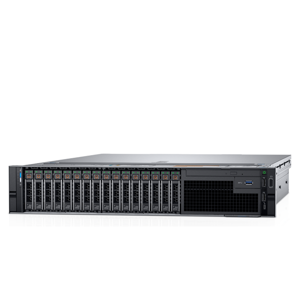 Сервер DELL PowerEdge R740 2U/ 16SFF/ 1x4210 (10-Core, 2.2 GHz, 85W)/ 1x16GB RDIMM/ 730P mC/ 1 x 1.2 TB 10K 12 SAS/ 4xGE/ 1x750w / RC1/ 4 std/ Bezel noQS/ Sliding Rails/ CMA/ 3YPSNBD