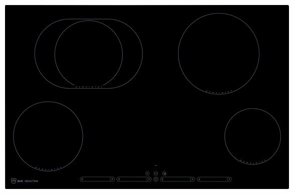 Индукционная варочная панель V-ZUG GK46TIABS