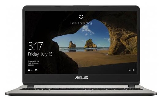 Ноутбук ASUS X507 (Intel Core i3 8130U 2200MHz/15.6quot;/1920x1080/6GB/1000GB HDD/DVD нет/NVIDIA GeForce MX110 2GB/Wi-Fi/Bluetooth/Windows 10 Home)