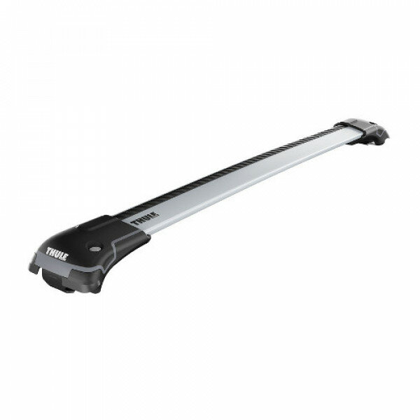 Багажник Thule WingBar Edge на крышу автомобиля Dodge Journey с 2012 г. на стандартный рейлинг (серебристая крыловидная дуга)