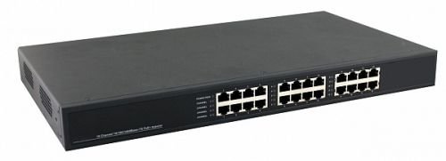 Инжектор PoE OSNOVO Midspan-12/180RG Gigabit Ethernet на 12 портов. Соответствует стандартам PoE IEEE 802.3af/at. Автоматич. определение PoE устройств