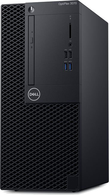 Компьютер DELL Optiplex 3070 MT Core i3-9100 (3,6GHz) 8GB (1x8GB) DDR4 256GB SSD 630 W10 Pro