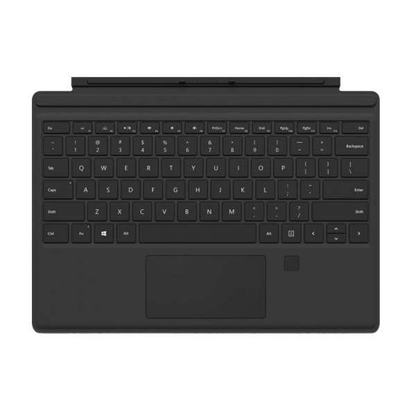 Чехол-клавиатура Microsoft Surface Pro 4/5/6/7 Type Cover Fingerprint ID (Black) GK3-00001