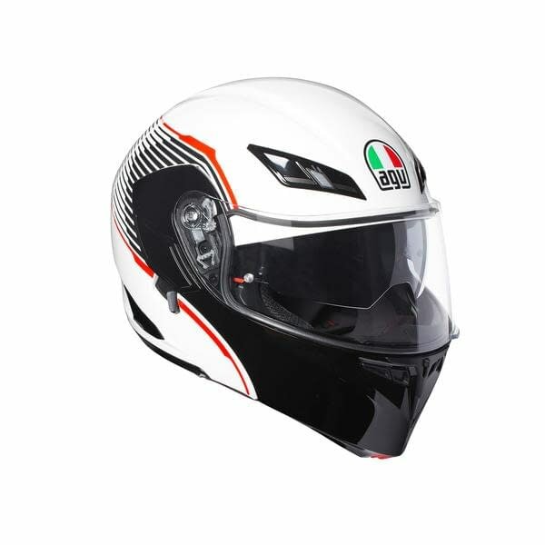 Мотошлем AGV COMPACT ST vermont white/black/red M