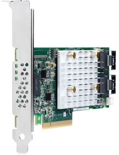 Опция HPE 830824-B21 HPE Smart Array P408i-p SR Gen10/2GB Cache(no batt. Incl.)/12G/2 int. mini-SAS/PCI-E 3.0x8(HPLP bracket)/RAID 0,1,5,6,10,50,60 (