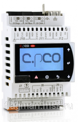 P+P000UE1DEF0 Свободнопрограммируемый контроллер Carel (Карел) c.pCO MINI. DIN ENHANCED. USB. EXV. BMS. FB. панельный монтаж