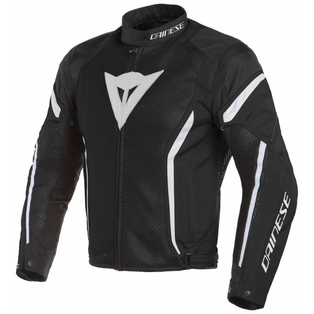 Куртка текстильная Dainese Air Crono 2 Black/Glacier-Gray/Black 46