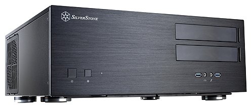 Компьютерный корпус SilverStone GD08B Black