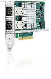 HP Ethernet Adapter, 560SFP+, 2x10Gb, PCIe (2.0) , for DL165 / 580 / 585 / 980G7  Gen8-servers