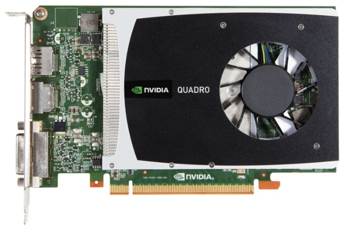 Видеокарта Leadtek Quadro 2000 625Mhz PCI-E 2.0 1024Mb 2600Mhz 128 bit DVI