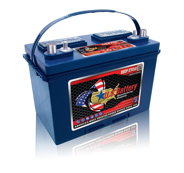 Аккумуляторная батарея тяговая U.S.BATTERY US 27 DCXC, 12V 90 Ah (C5)