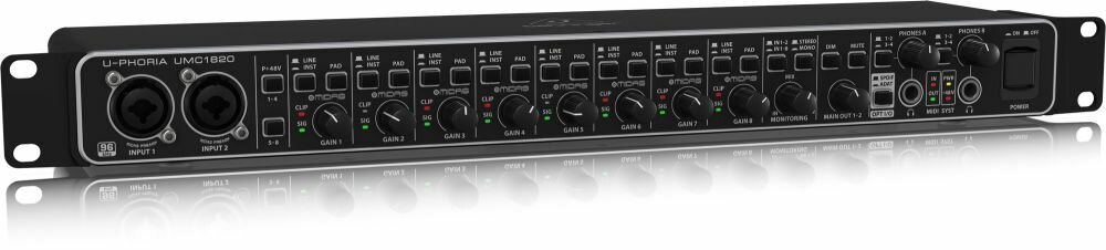 Внешняя звуковая карта BEHRINGER U-PHORIA UMC1820