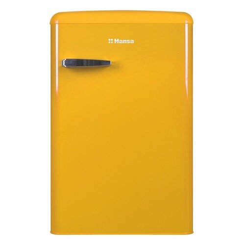 Холодильник HANSA FM1337.3YAA, однокамерный, желтый